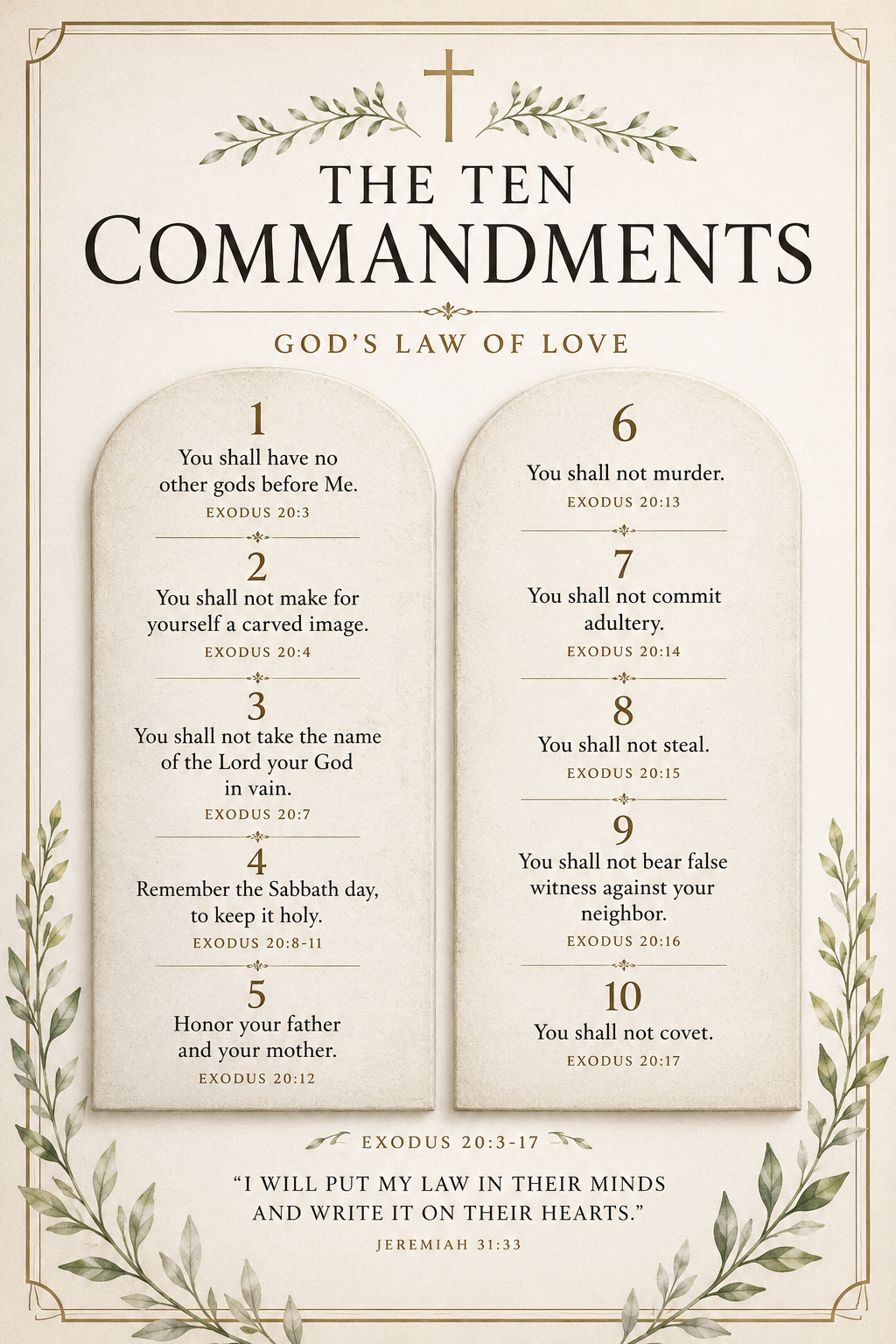 From Stone to Heart: A New Believer's Guide to the Ten Commandments