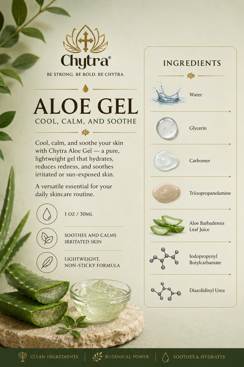 Chytra Aloe Gel 1 oz